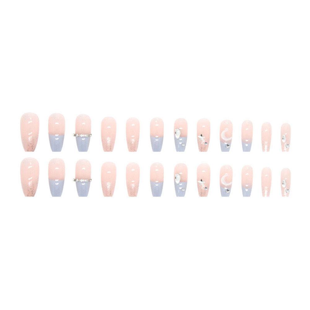 thumbnail image 4 of Ruifaya Pegatinas para uñas Envoltura de uñas Autoadhesiva Cobertura completa Uñas artificiales Arte de uñas, 4 of 7