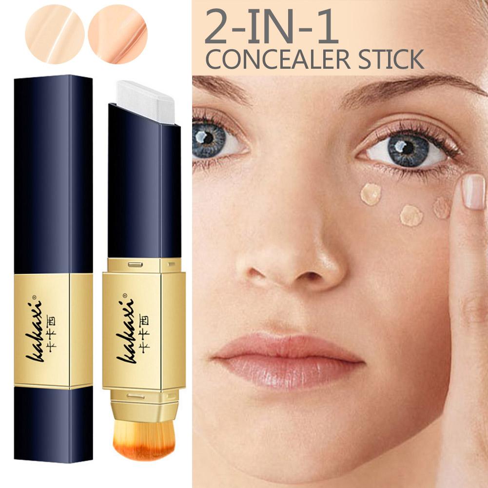 thumbnail image 4 of Wartleves Base de maquillaje y corrector en barra de doble cabezal 2 en 1 Barra hidratante con color, 4 of 7
