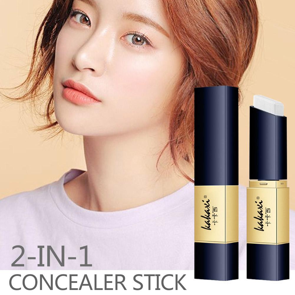 thumbnail image 2 of Wartleves Base de maquillaje y corrector en barra de doble cabezal 2 en 1 Barra hidratante con color, 2 of 7