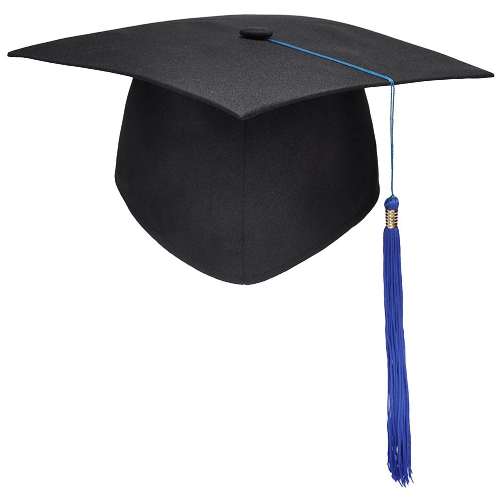 thumbnail image 5 of SGACAI Birrete de graduación - Gorra negra ajustada de maestría, toga académica, 5 of 7