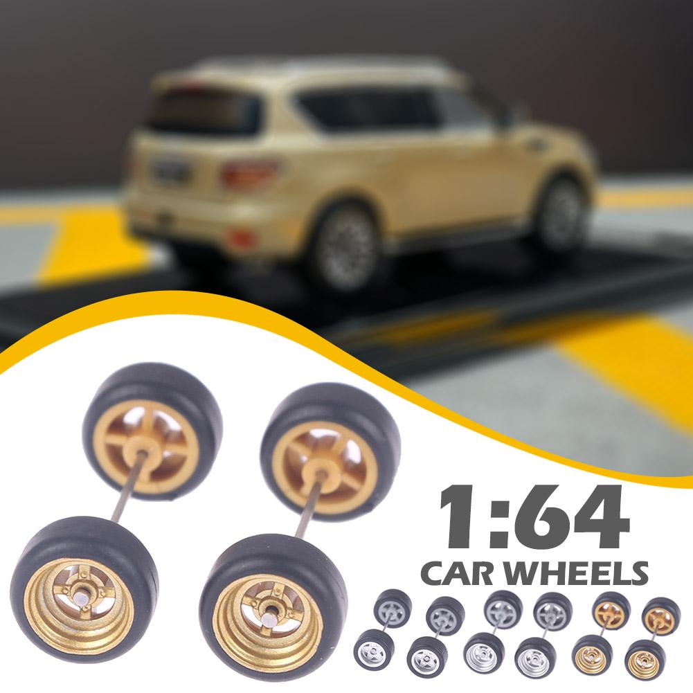 thumbnail image 5 of SGACAI Llantas y neumáticos de aleación personalizados con radios de goma Real Riders para Hot-Wheels 1:64^, 5 of 7