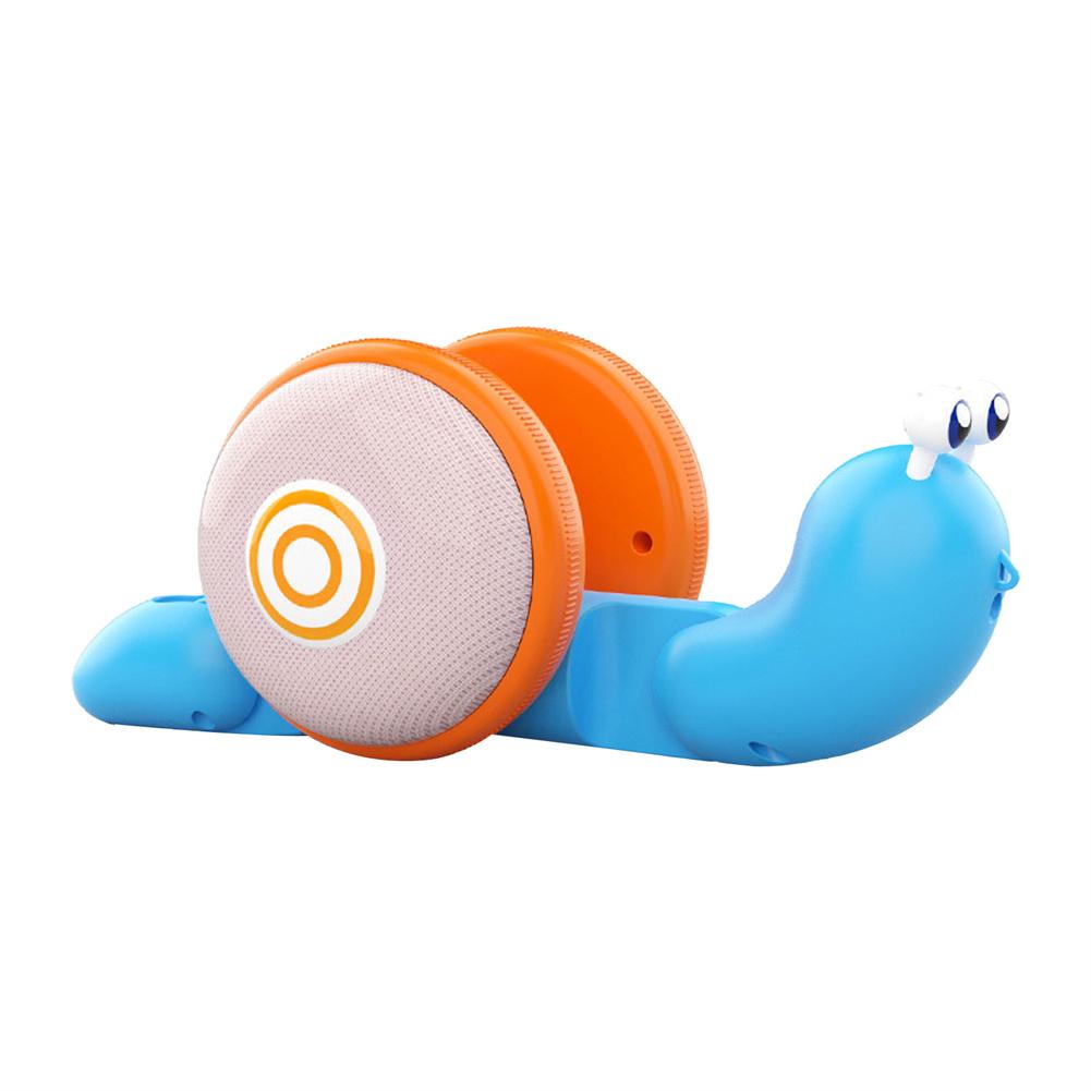 thumbnail image 4 of Wartleves Juguete de caracol con cuerda para tirar, juguete de coche con dibujos animados, luz y música, educación AU, 4 of 7