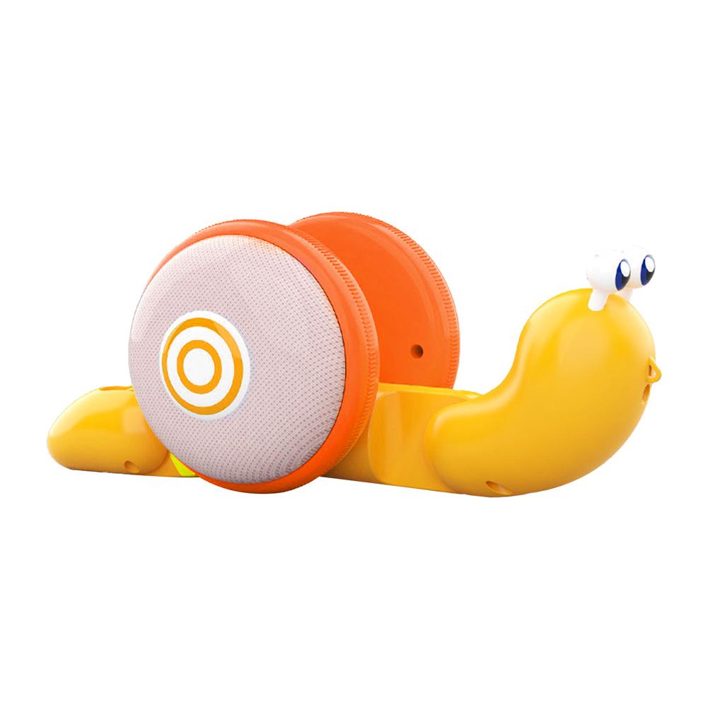thumbnail image 2 of Wartleves Juguete de caracol con cuerda para tirar, juguete de coche con dibujos animados, luz y música, educación AU, 2 of 7