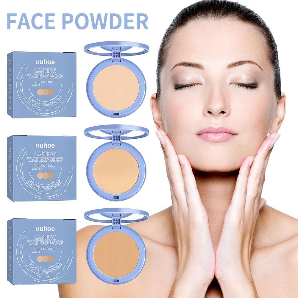 thumbnail image 2 of SGACAI Maquillaje Power Long Base Compacta Oil Face Matte Polvo Traslucido Waterproof Water-Resist Z4D4 Lasting Makeup, 2 of 7