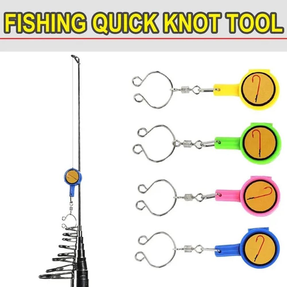 thumbnail image 2 of Ruifaya RJSQAQE 2 piezas de herramientas para hacer nudos de pesca, soporte para anzuelos de pesca, herramienta multifuncional para hacer nudos rápidos de pesca, equipo y suministros de pesca, 2 of 7