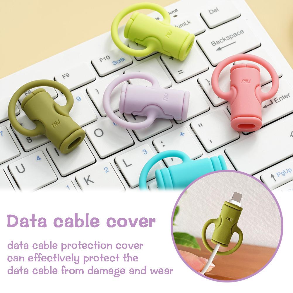 thumbnail image 4 of Wartleves Cable de teléfono Protector de carga Cable de datos Funda protectora Cable con cable > Y USB, 4 of 7
