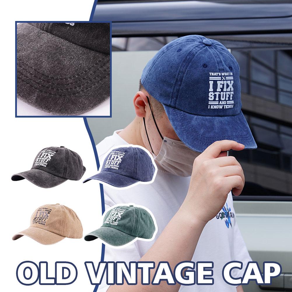 thumbnail image 3 of SGACAI LQQDREX Arreglo cosas y sé cosas Gorra, gorra de béisbol divertida y genial, gorra de béisbol vintage creativa, gorra Arreglo cosas y sé cosas Gorra genial para hombres, 3 of 7