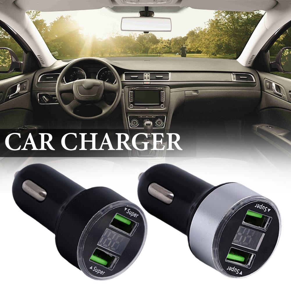 thumbnail image 5 of Ruifaya Cargador de coche con 2 puertos USB y adaptador de encendedor de cigarrillos para iPhone, 5 of 7