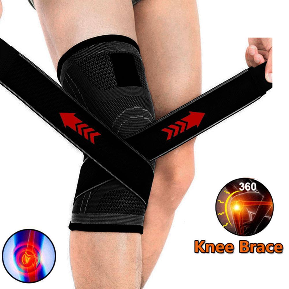 thumbnail image 2 of Wartleves Rodillera de compresión, soporte para rótula, estabilizador de articulación para gimnasioAU-, 2 of 7