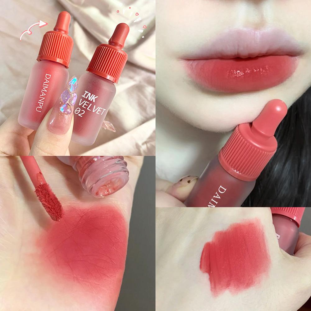 thumbnail image 4 of Wartleves Brillo labial de 6 colores con tinta aterciopelada, mate, hidratante, antiadherente, lápiz labial O ∫σ, 4 of 7