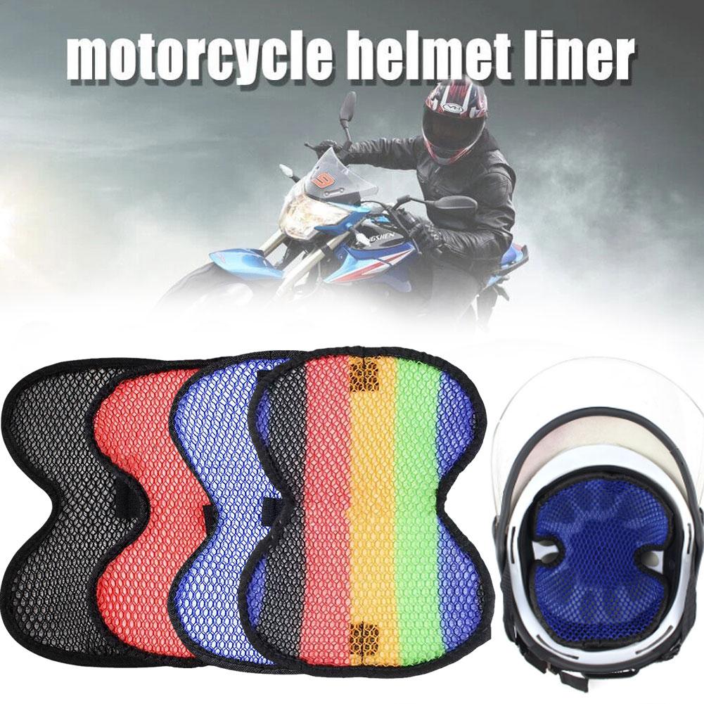 thumbnail image 3 of Ruifaya Forro de inserción para casco de motocicleta transpirable con almohadilla de secado rápido, 3 of 7