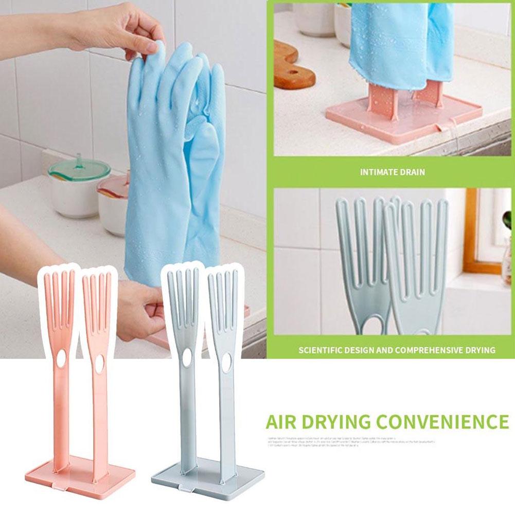 thumbnail image 3 of Wartleves JSNKJLMN Soporte para guantes de cocina, soporte para secador de guantes de cocina, soporte para secador de guantes de goma, accesorios para fregadero de cocina, soporte para fregadero, sopo, 3 of 7