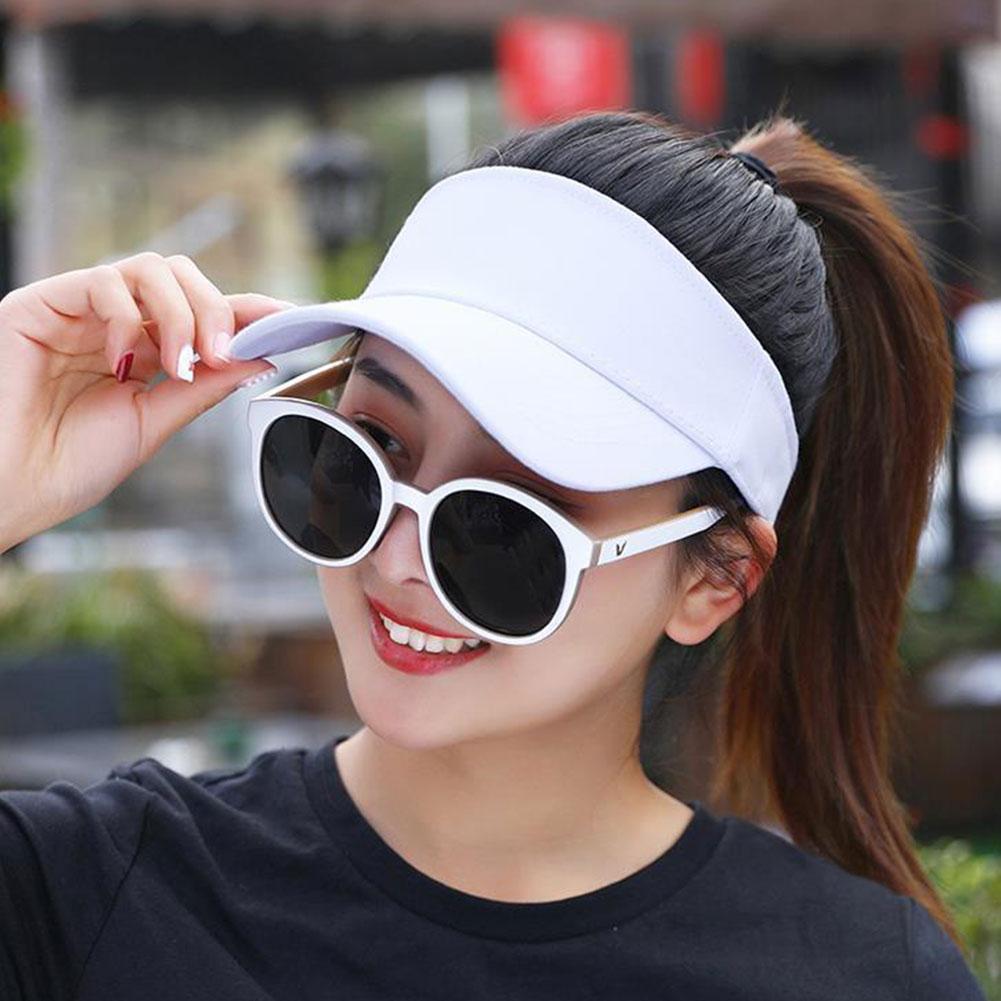 thumbnail image 2 of SGACAI Gorra con visera solar y correa ajustable - Verano, deportes, golf, tenis, 2 of 7