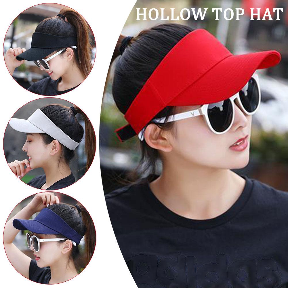 thumbnail image 4 of SGACAI Gorra con visera solar y correa ajustable - Verano, deportes, golf, tenis, 4 of 7