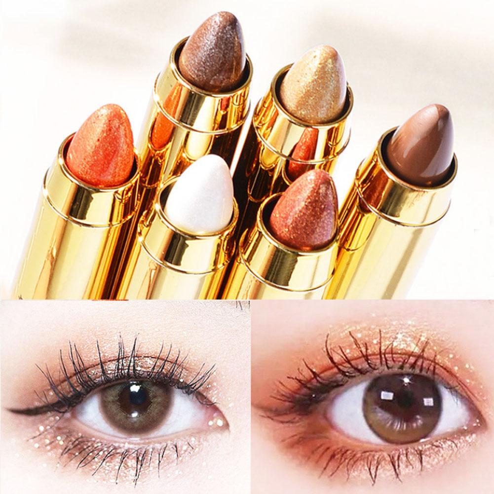 thumbnail image 2 of SGACAI Lápiz de sombra de ojos en crema con brillo de doble cabezal, sombra de ojos en barra, accesorios 1 Cosmetics B7U8 '▲, 2 of 7