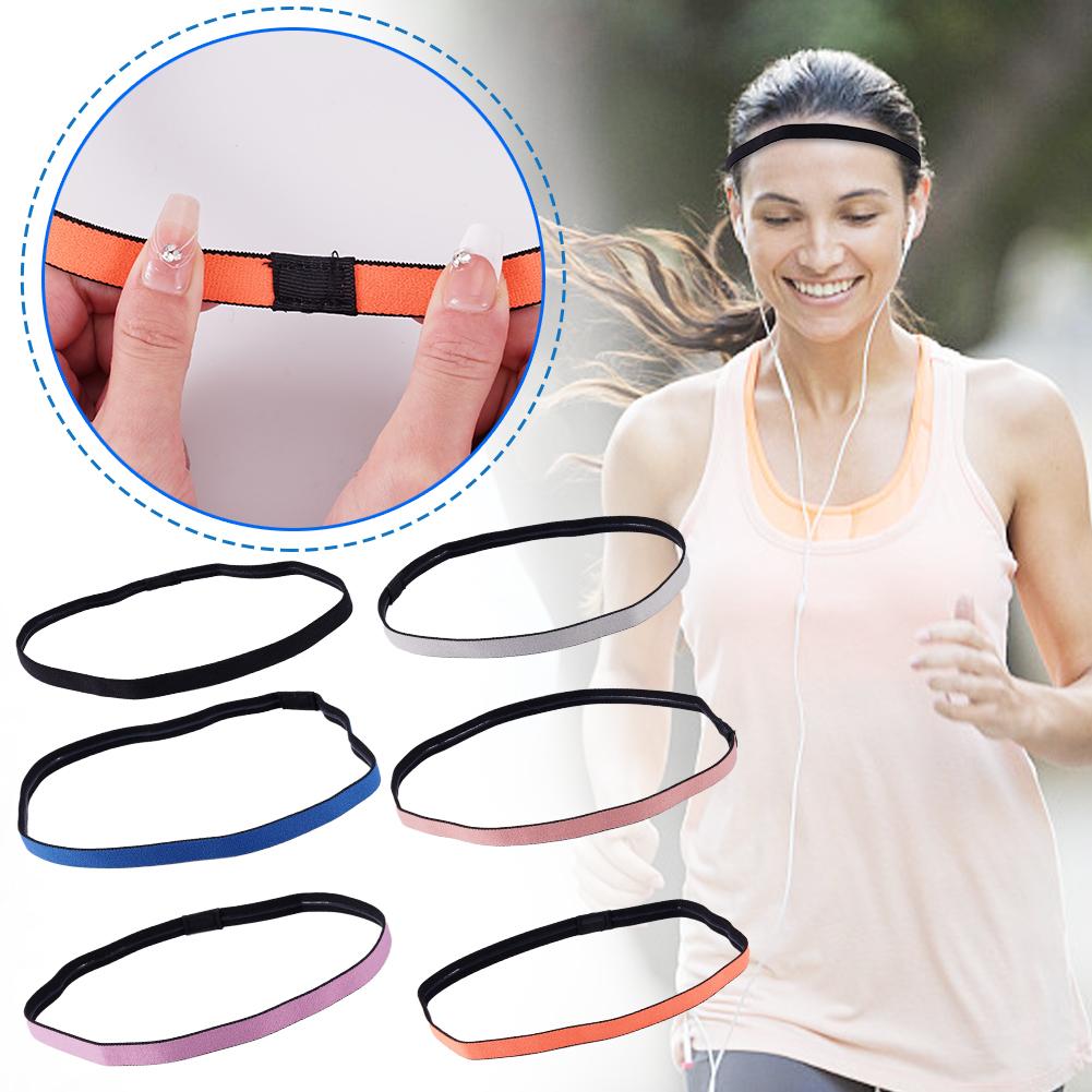 thumbnail image 4 of Ruifaya Banda para el pelo deportiva para hombre y mujer, para yoga, gimnasio, para evitar el sudor, X6R5, 4 of 7