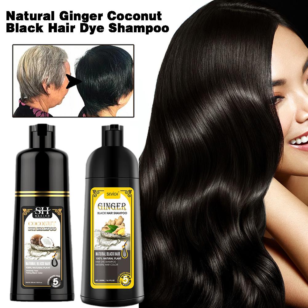 thumbnail image 2 of SGACAI Champú Tinte para Cabello Natural 3En1 500ml Tinte Instantáneo Rápido para Cabello Coco, 2 of 7
