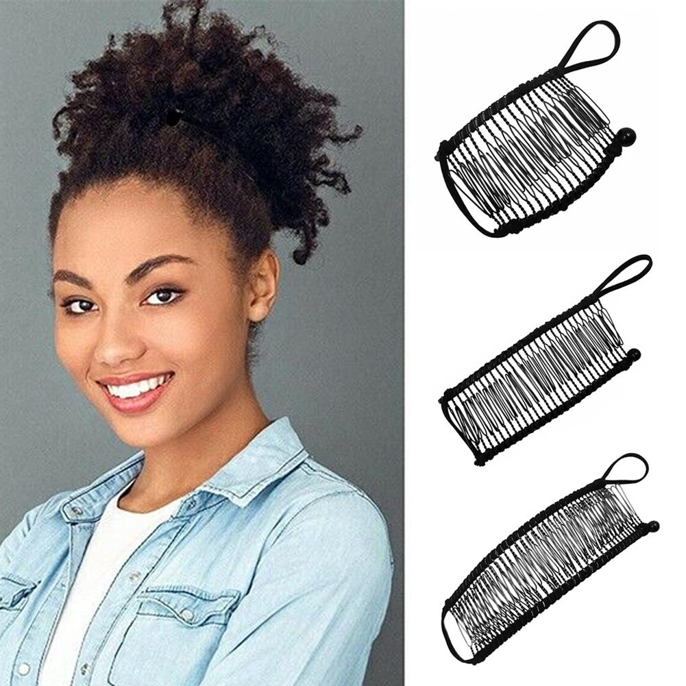 thumbnail image 2 of SGACAI 1x Pinza para el pelo estilo plátano vintage Accesorio navideño Peine extensible W, 2 of 7
