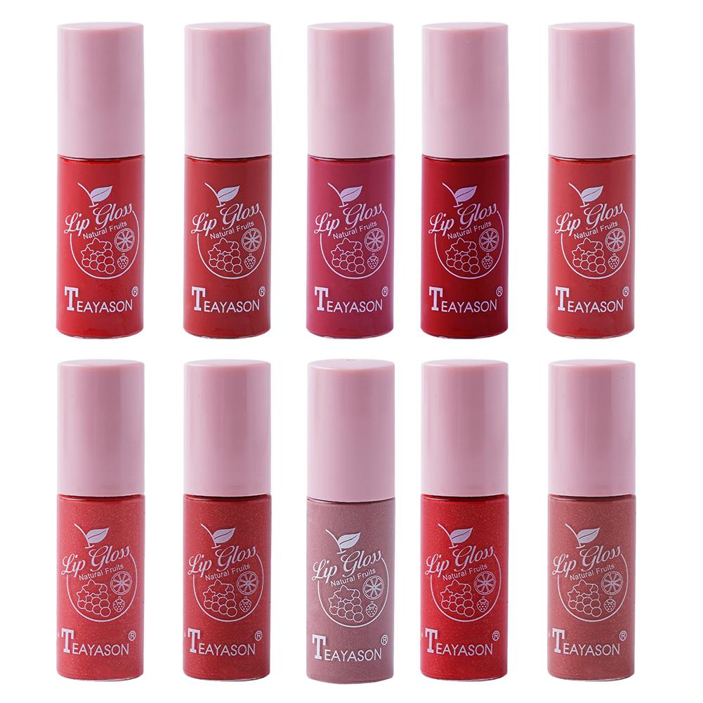 thumbnail image 2 of Wartleves 10 COLORES Brillo de labios Beauty Glazed Lápiz labial líquido mate Maquillaje duradero Labios ^HOT, 2 of 7