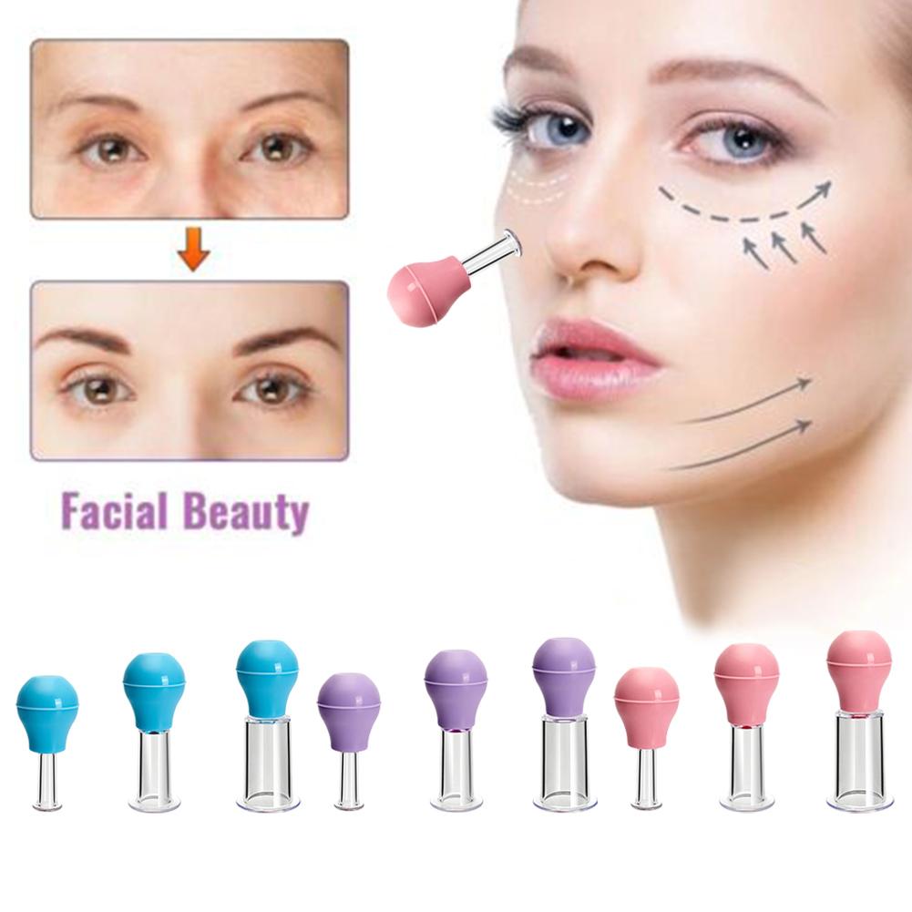 thumbnail image 2 of SGACAI Juego de ventosas para masaje facial anticelulítico, de silicona y vidrio, para rostro Z1N, 2 of 7