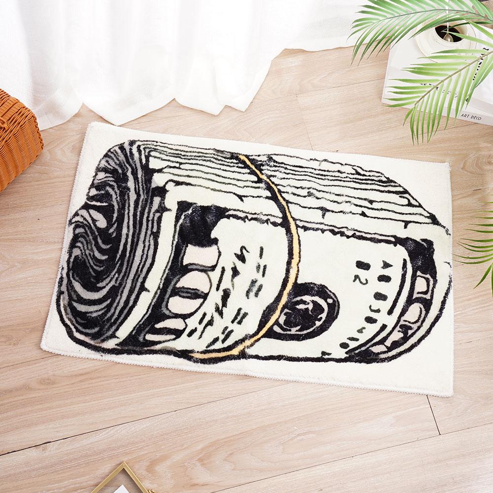thumbnail image 2 of SGACAI Alfombra creativa Art Money, alfombras suaves y acogedoras para dormitorio, alfombras para mesita de noche, sala de estar, 2 of 7