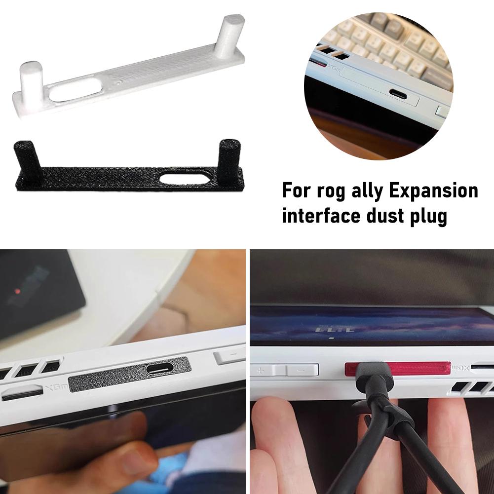 thumbnail image 3 of Ruifaya Para ASUS ROG ALLY Dust Plug Puerto de carga portátil StickL Cover K1U, 3 of 7