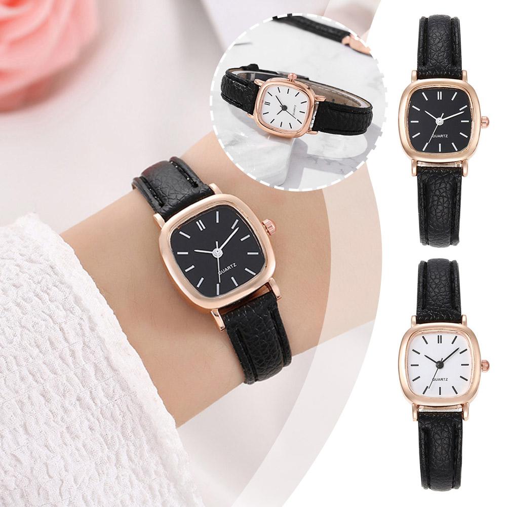 thumbnail image 2 of Ruifaya Reloj de moda sencillo con correa de cuero, informal, de cuarzo, resistente al agua♯, 2 of 7