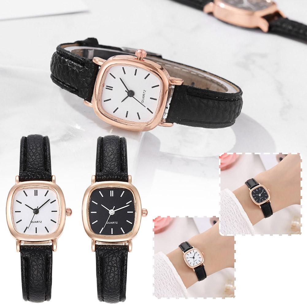 thumbnail image 3 of Ruifaya Reloj de moda sencillo con correa de cuero, informal, de cuarzo, resistente al agua♯, 3 of 7