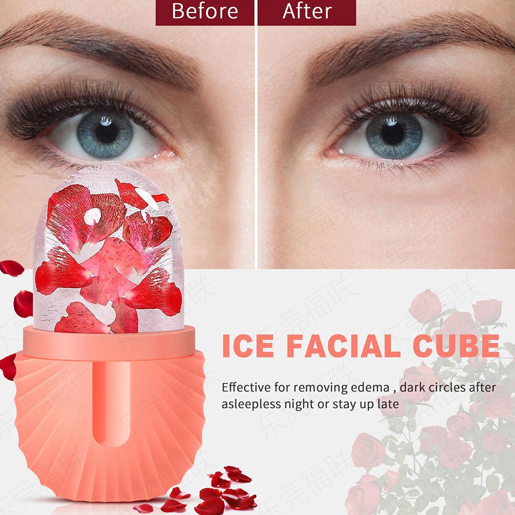 thumbnail image 4 of Ruifaya Herramienta de cuidado facial Molde de silicona con forma de rodillo de hielo para masajeador Tratamiento de belleza NUEVO, 4 of 7