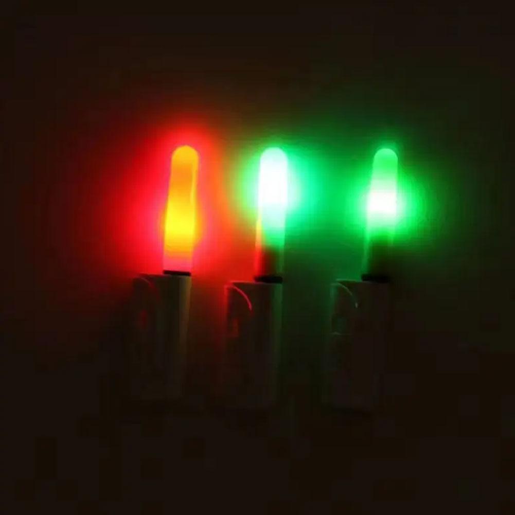 LED Night Fishing Stick Light Rod Tip Clip Glowing Lightstick Alarm Light