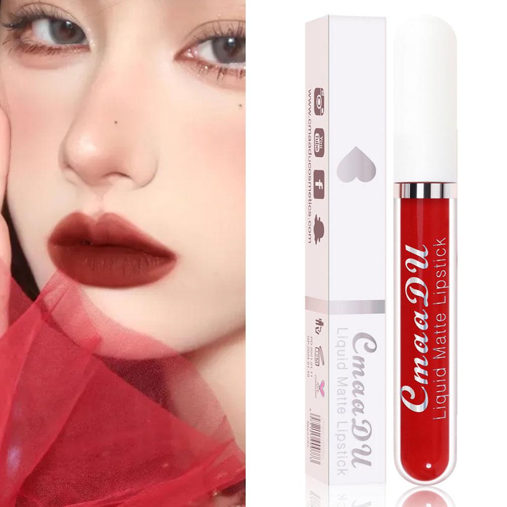thumbnail image 2 of Wartleves Lápiz labial líquido C&M Matte Lip Claze de larga duración y resistente al agua, 2 of 7