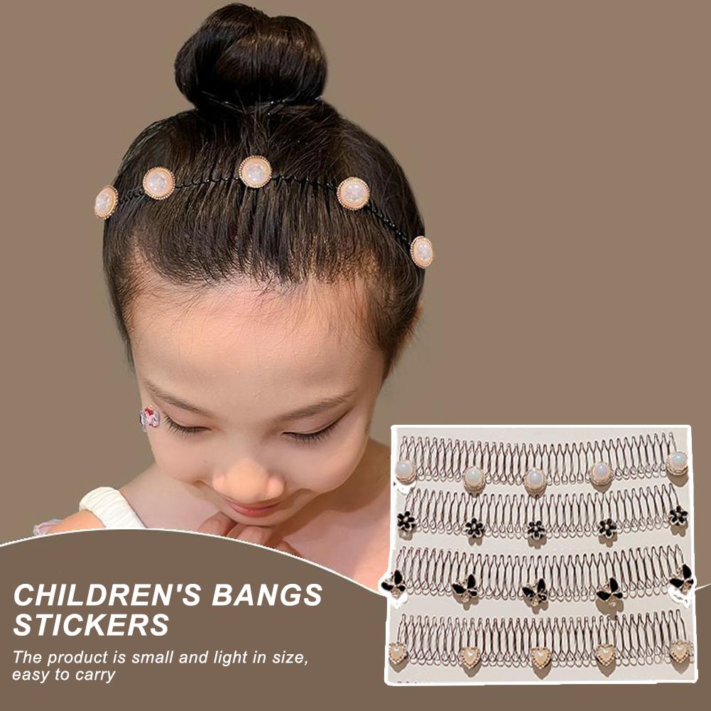 thumbnail image 3 of SGACAI Pegatinas de flequillo de cabello rebelde desordenado, pinza para la cabeza con forma de cuchara, pinza para la cabeza, para mujeres y hombres |, 3 of 7