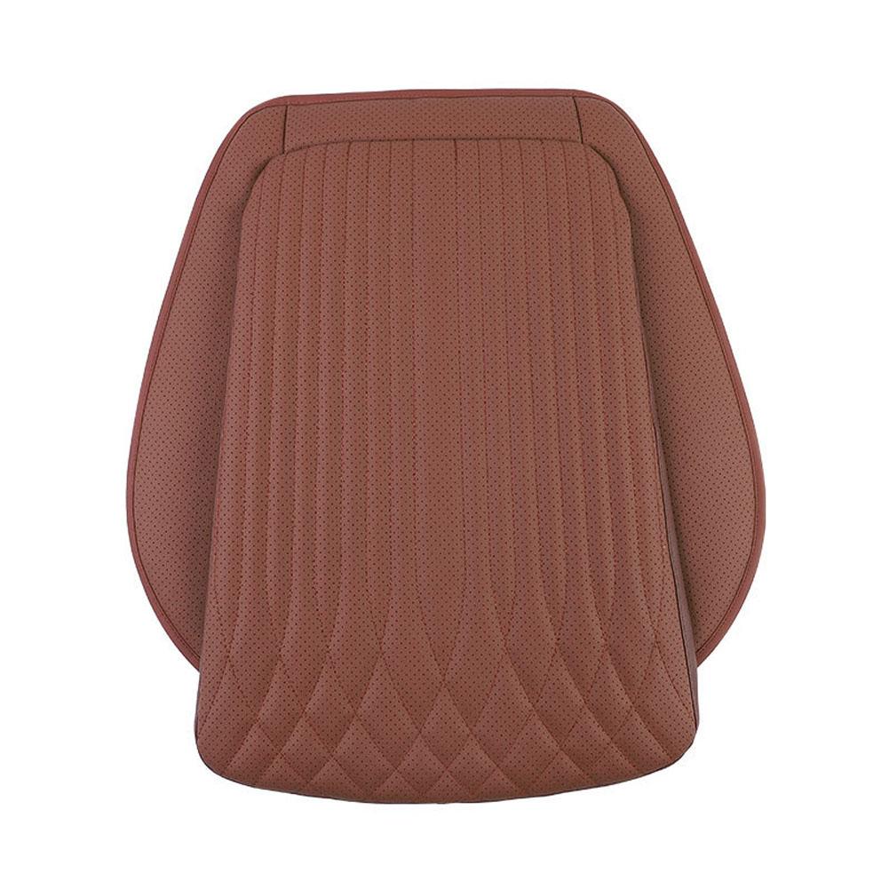 thumbnail image 4 of SGACAI Funda de cuero de lujo para asiento de coche, transpirable, para asiento delantero, cojín T8O6, 4 of 7