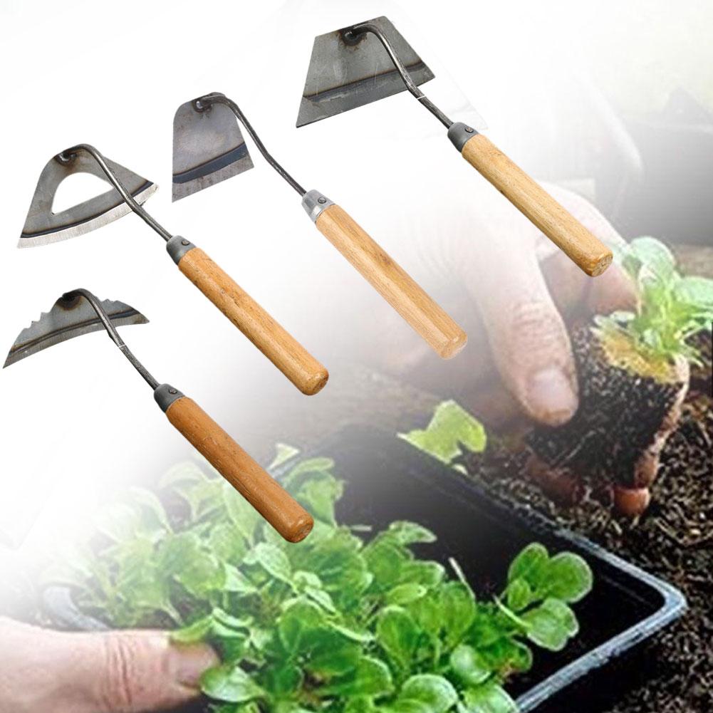 thumbnail image 3 of Ruifaya Rastrillo de azada hueca Herramienta agrícola para jardinería para desmalezar y eliminar las malas hierbas de las verduras, 3 of 7