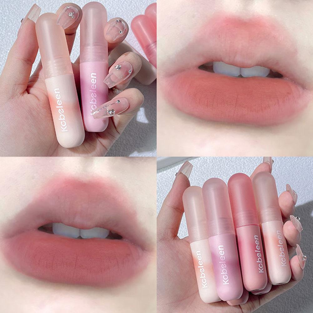 thumbnail image 4 of Wartleves Lápiz labial líquido Color Lip Mud, hidratante, con alto contenido de pigmento, brillo labial, labios Z тё, 4 of 7