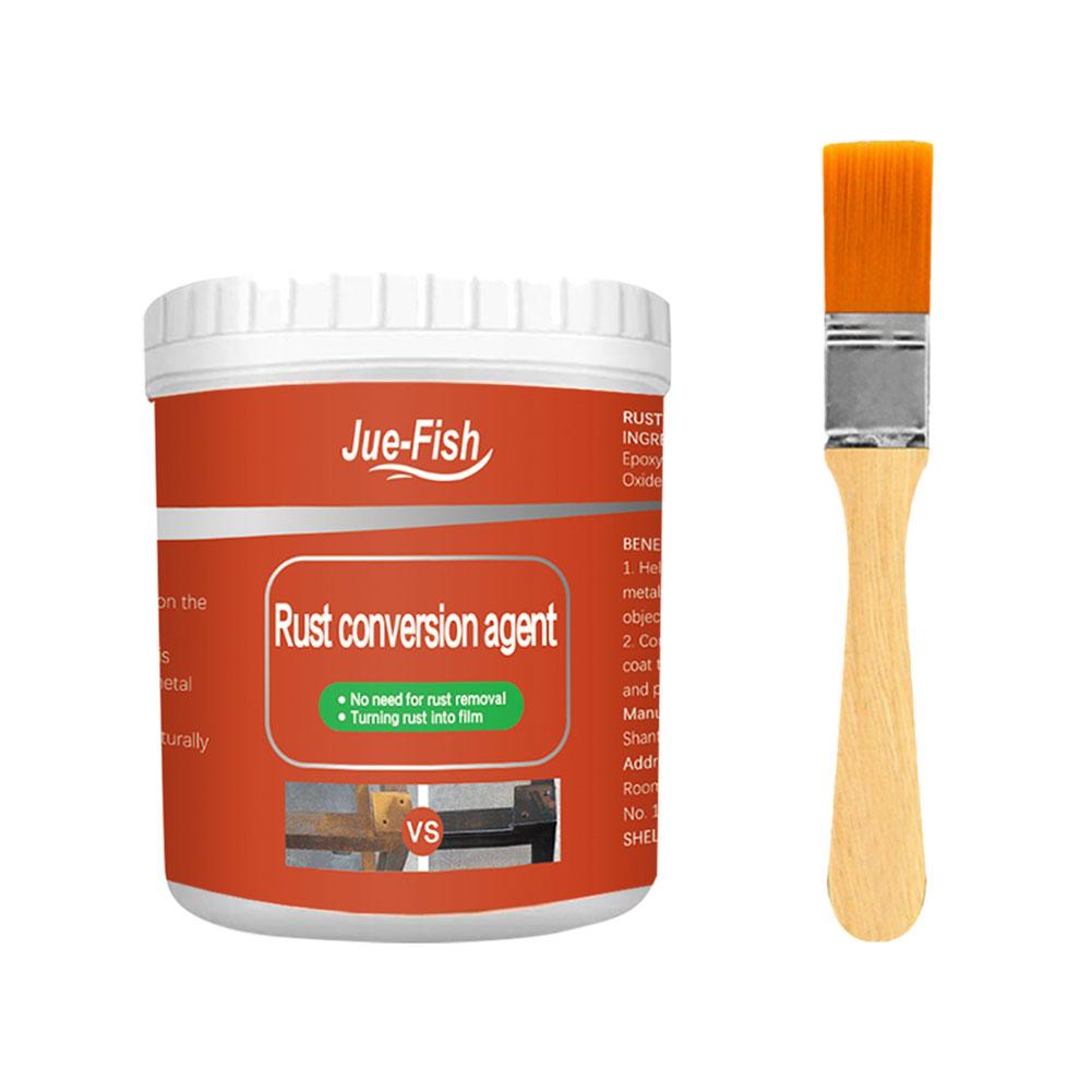 Traitement Anti-rouille Pour Métal – Agent Convertisseur De Rouille, Peinture Protectrice, Pour Voiture, Maison, Jardin (300 G Avec Pinceau)