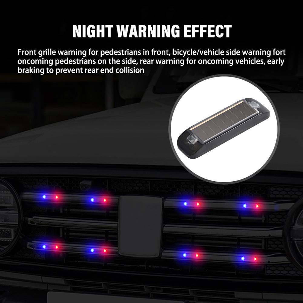 thumbnail image 3 of Ruifaya Alarma de coche con luz LED solar de advertencia y flash, sistema antirrobo de seguridad falsoΔ, 3 of 7