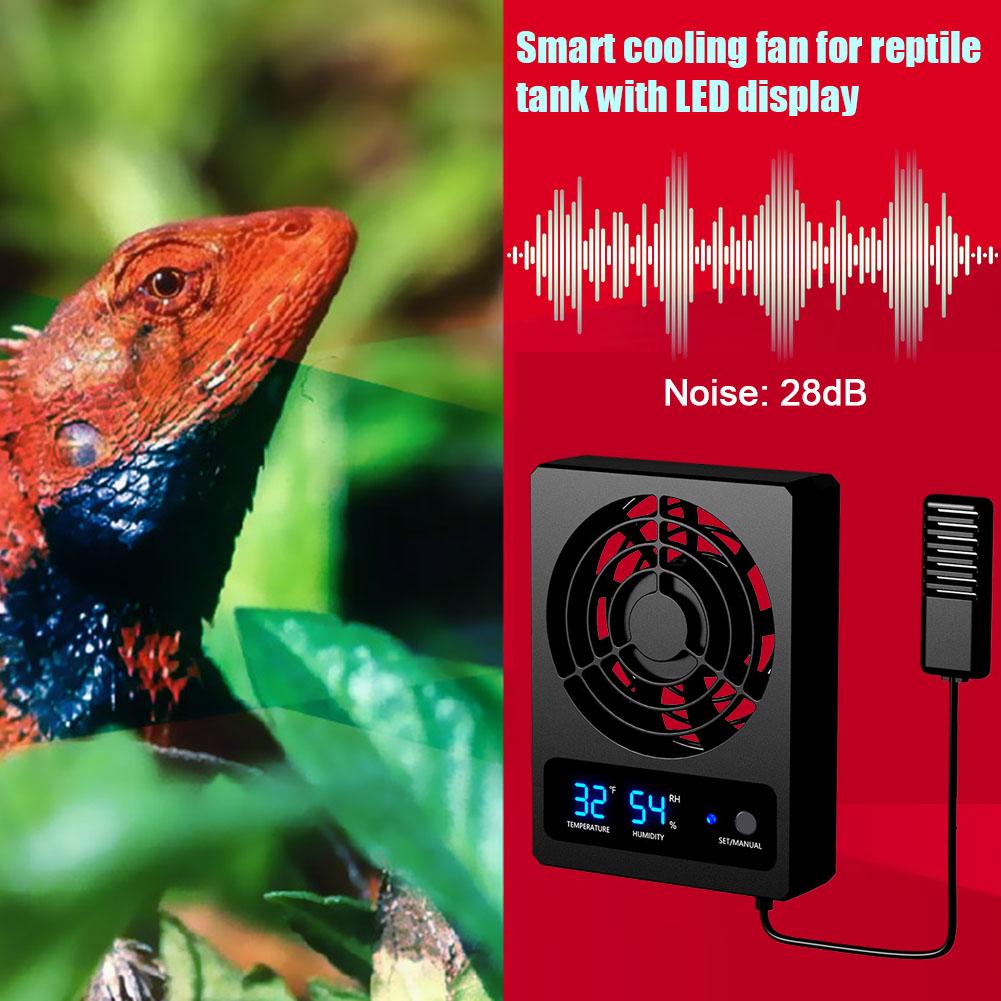 thumbnail image 3 of SGACAI 1X Ventilador de ventilación para recinto de reptiles, terrario deshumidificador" para, 3 of 7