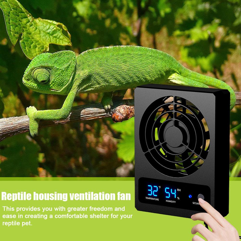 thumbnail image 2 of SGACAI 1X Ventilador de ventilación para recinto de reptiles, terrario deshumidificador" para, 2 of 7