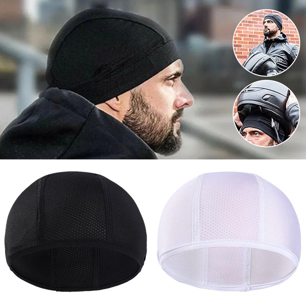 3-Pack Motorcycle Skull Cap Helmet Liner – Quick Dry Cycling Beanie For Men