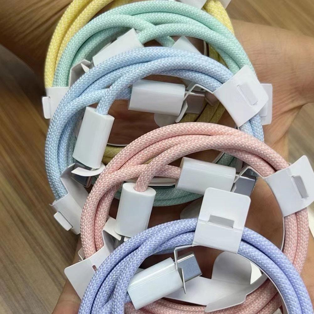 thumbnail image 4 of Ruifaya Cable USB C original para iPhone 15 Pro Max iPad PD Turbo Cable de carga 60W, 4 of 7