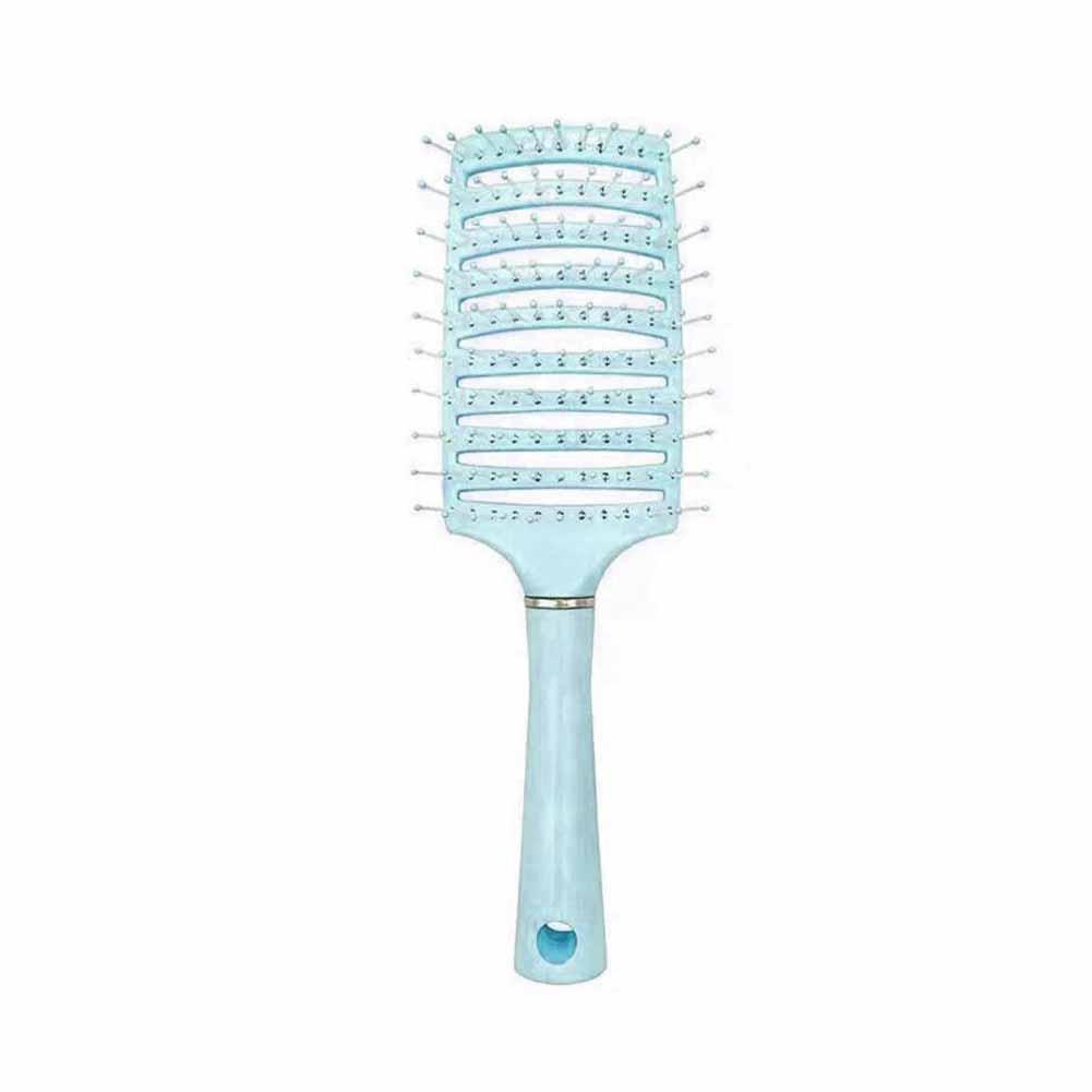 thumbnail image 4 of Wartleves Peine grande curvo de moda Peine para peinado de cabello rizado y esponjoso NUEVO Cojín para el cabello, 4 of 7