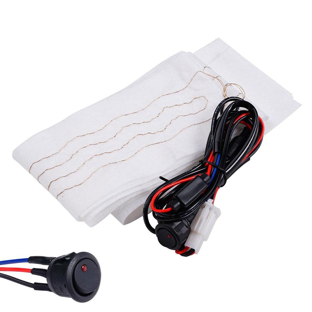 thumbnail image 5 of Wartleves Kit de bricolaje de funda de volante calefactable universal para coche de invierno con interruptor de almohadilla cálida, 5 of 7