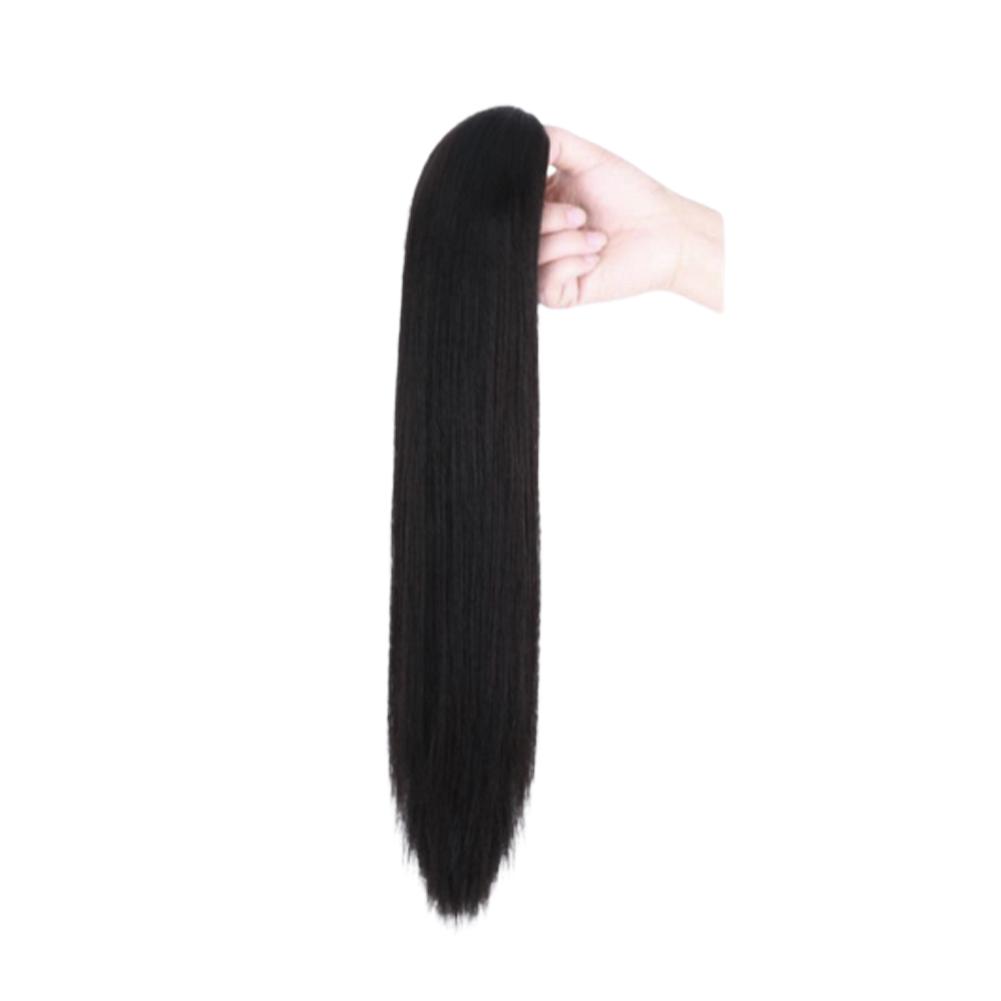 thumbnail image 4 of SGACAI Clip de cola de caballo en cola de caballo real natural como extensiones de cabello humano 2024, 4 of 7