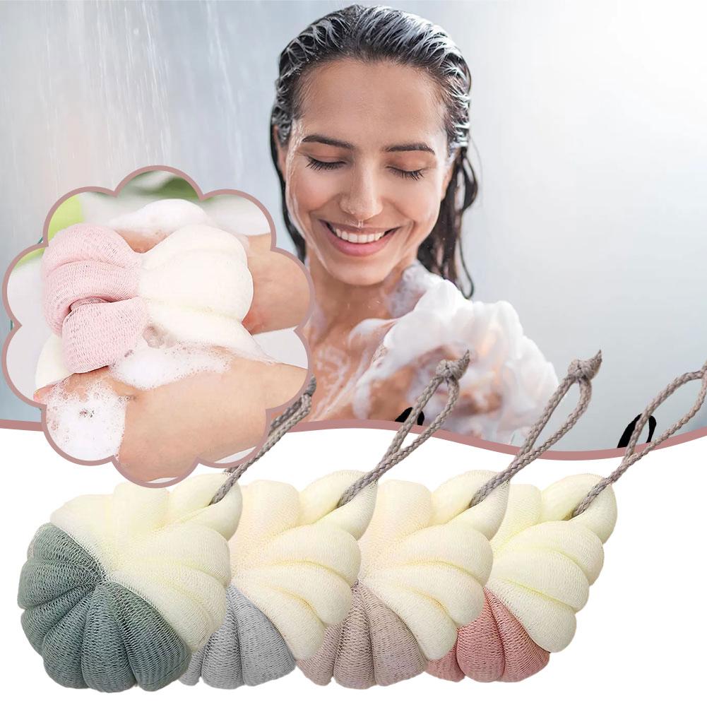 thumbnail image 2 of Ruifaya Esponja de baño de polietileno para ducha, esponja exfoliante corporal, GXJ 9CH9 Z5, 2 of 7