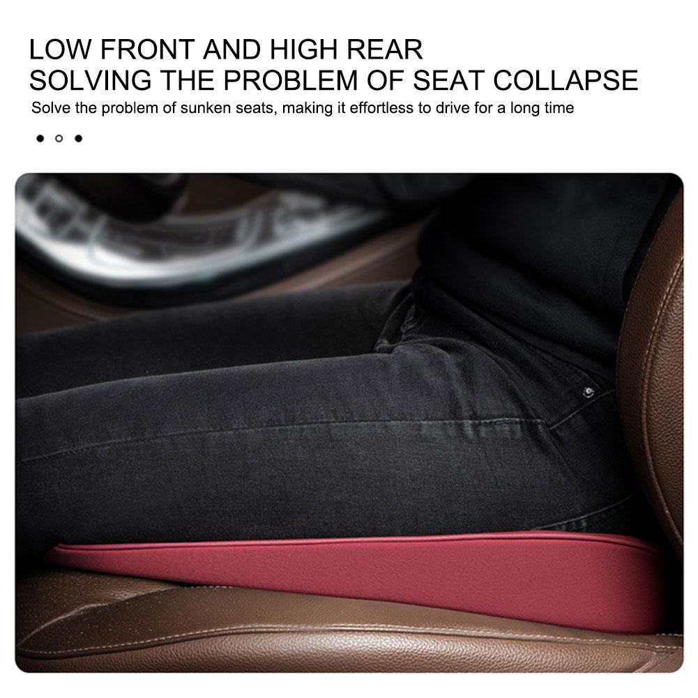 thumbnail image 4 of Wartleves Cojín elevador para asiento de automóvil, almohadilla portátil para asiento de automóvil, alivio de la fatiga, 4 of 7