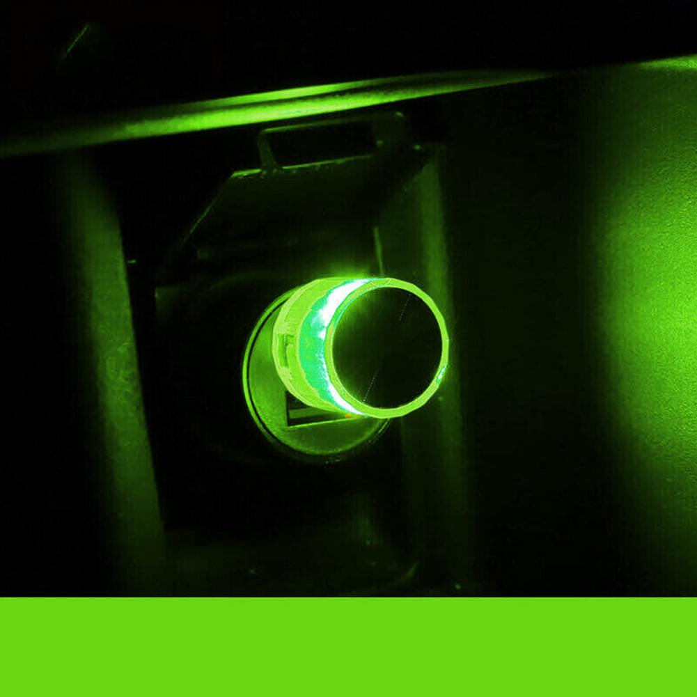 thumbnail image 4 of Ruifaya Mini luz LED roja inalámbrica USB para coche, ambiente interior de neón -UKSEL, 4 of 7