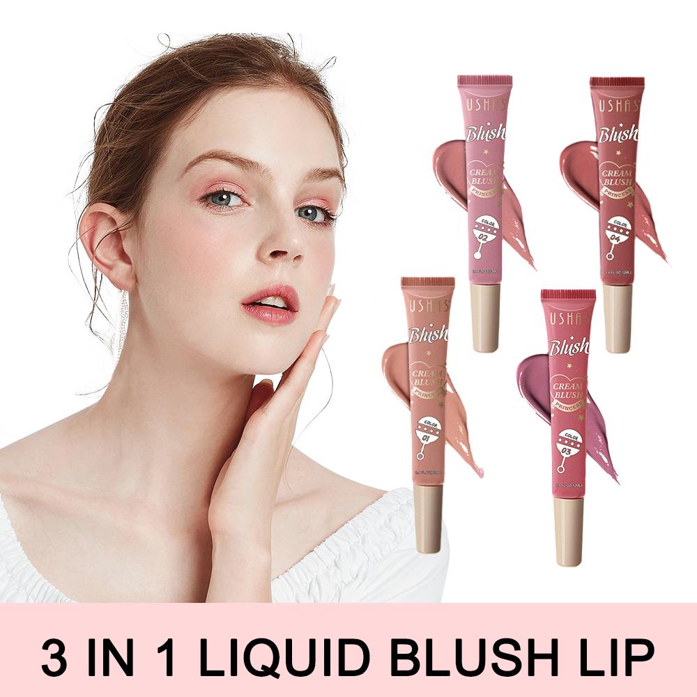 thumbnail image 4 of Ruifaya Rubor líquido duradero, natural, resistente al agua, suave, ligero, maquillaje coreano G0, 4 of 7