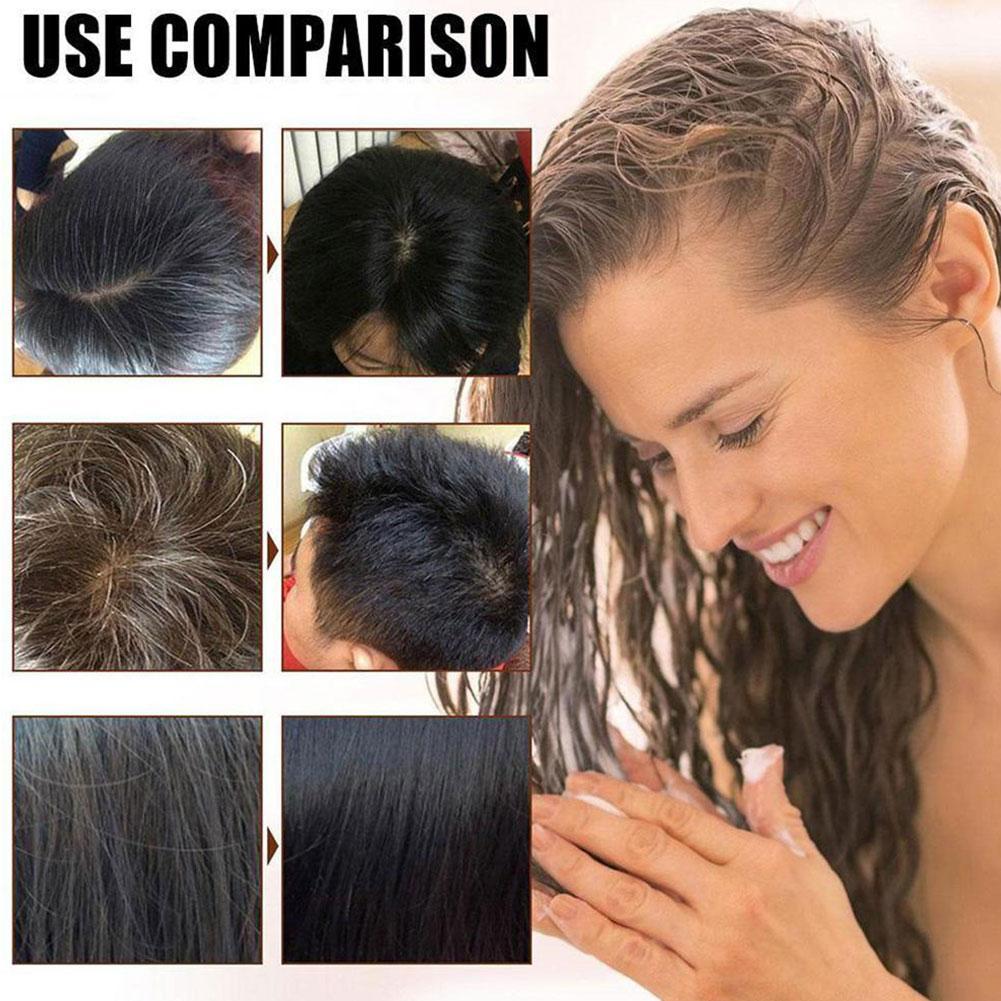 thumbnail image 4 of SGACAI Champú sin rebordes de 500 ml, champú para tinte de cabello gris con burbujas a base de hierbas NUEVO Prof, 4 of 7
