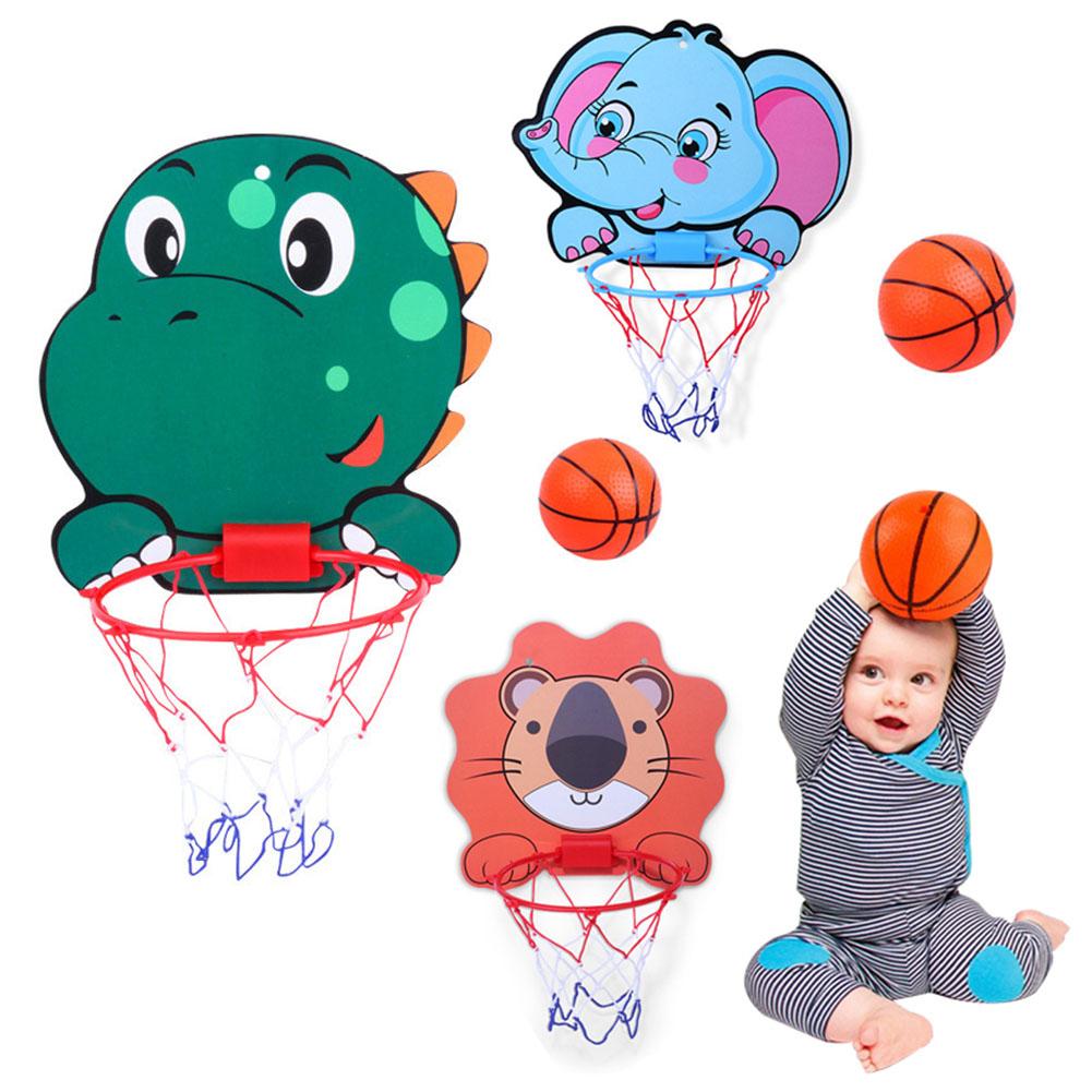 thumbnail image 4 of SGACAI Mini aro de baloncesto para niños de interior, red de juguete para puerta G1Z2, montado en la pared, 4 of 7